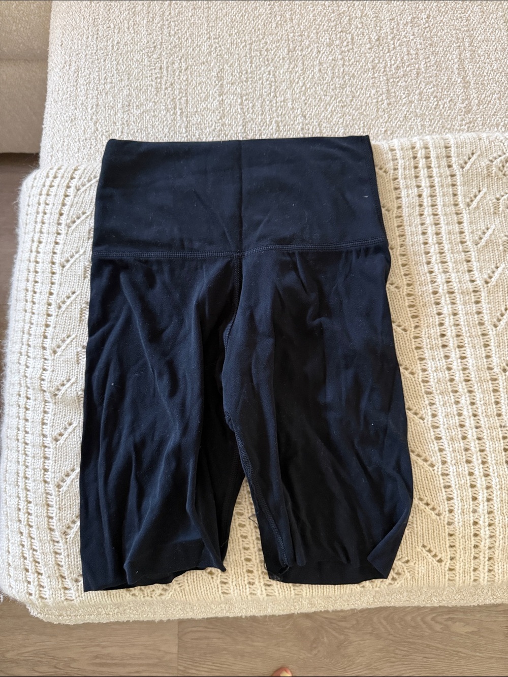 Nike High-Waist Black Bike Shorts